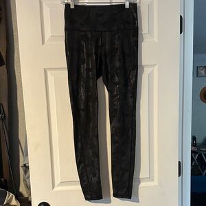 Black Camouflage Leggings